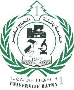 Logo Université de Batna Hadj Lakhder